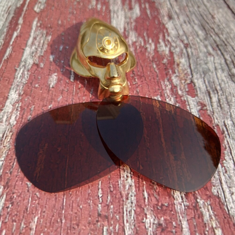 Glintbay 100% Oakley Felon Sunglass - Bronze Brown 용 정밀 맞춤 편광 렌즈